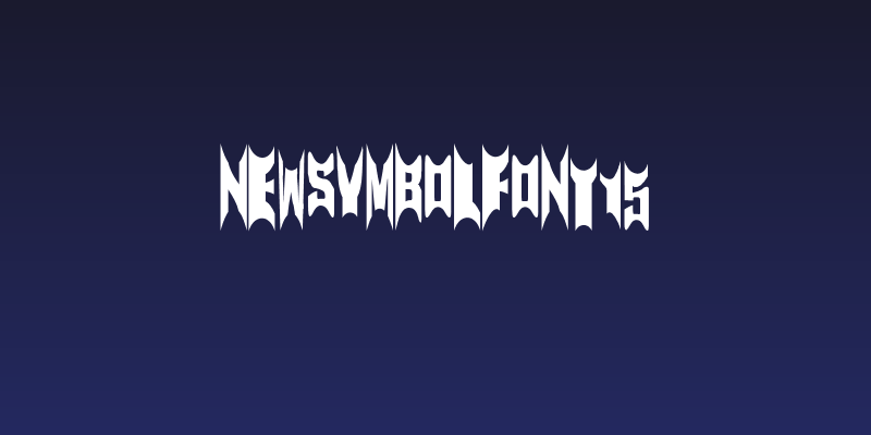 NewSymbolFont15 Social Header