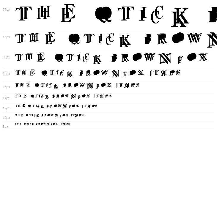 NewSymbolFont17 Waterfall