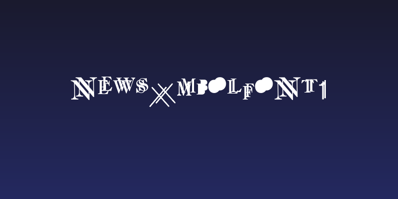 NewSymbolFont18 Social Header