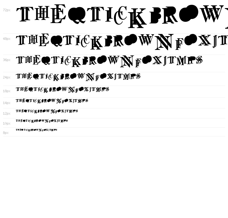 NewSymbolFont18 Waterfall