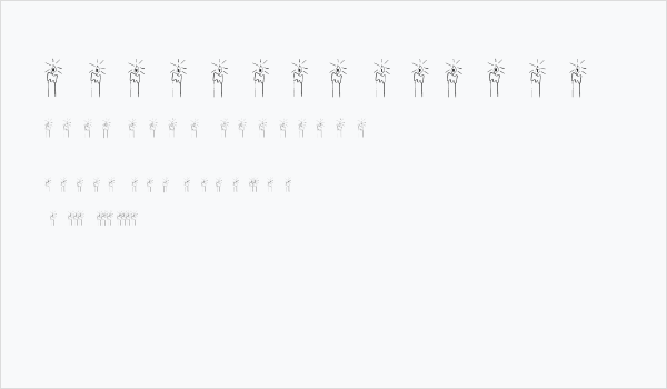 NewSymbolFont1 Business Card