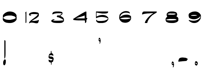 NewSymbolFont4 Font OTHER CHARS