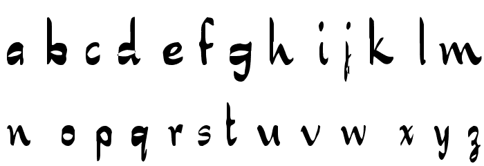 NewSymbolFont4 Font LOWERCASE