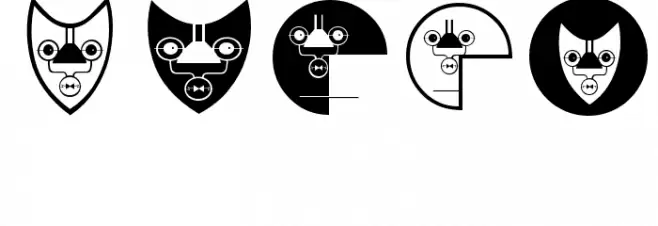 NewTechnoFaces Font OTHER CHARS