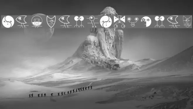 NewTechnoFaces Font examples