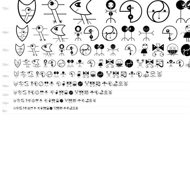 NewTechnoFaces Waterfall