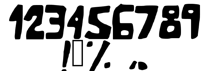 NewUnderground Font OTHER CHARS
