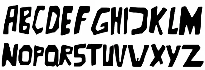 NewUnderground Font UPPERCASE
