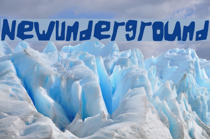 NewUnderground Font examples
