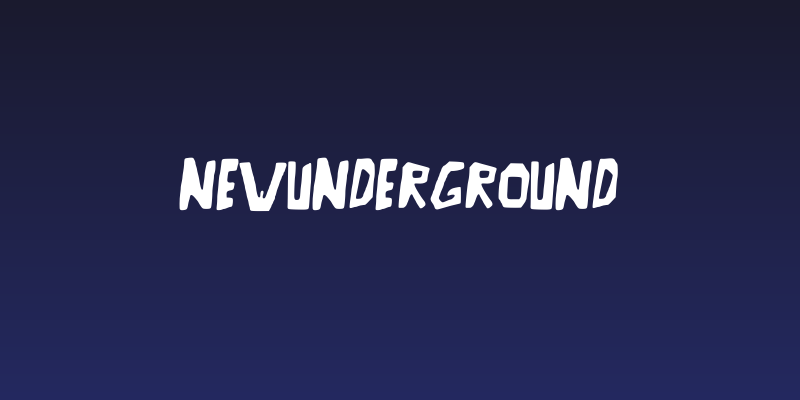 NewUnderground Social Header