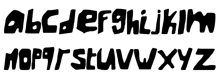 NewUnderground Font LOWERCASE