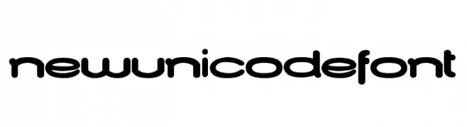 NewUnicodeFont  フリーフォントのダウンロード