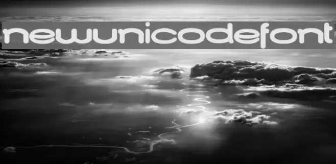 NewUnicodeFont Font examples