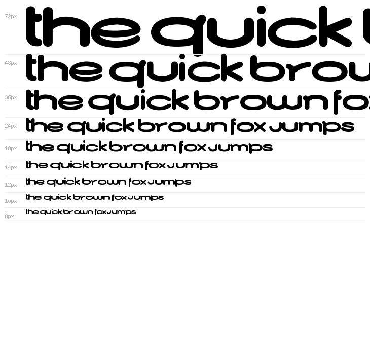 NewUnicodeFont Waterfall