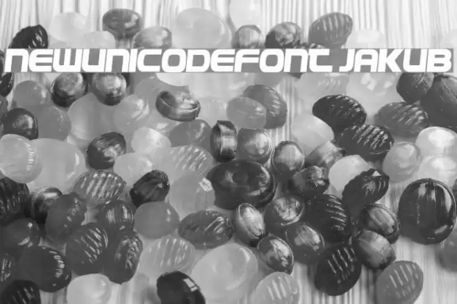 NewUnicodeFont Jakub Font examples