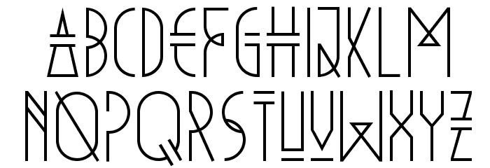NewVera Font LOWERCASE
