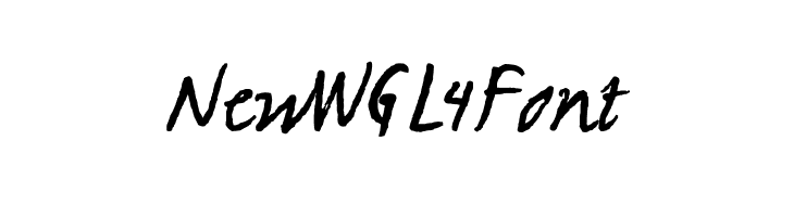 NewWGL4Font  नि: शुल्क फ़ॉन्ट्स डाउनलोड