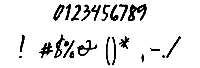 NewWGL4Font Font OTHER CHARS