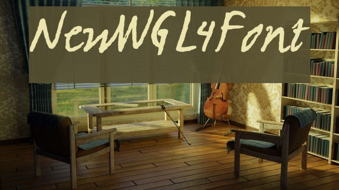 NewWGL4Font Font examples