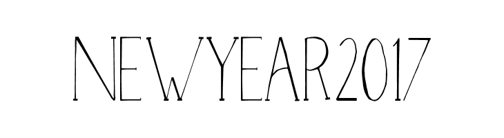 NewYear 2017  Free Fonts Download