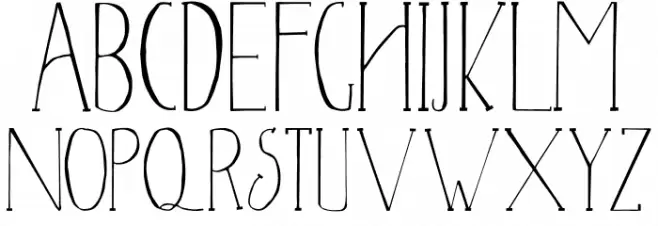 NewYear 2017 خط أحرف صغيرة