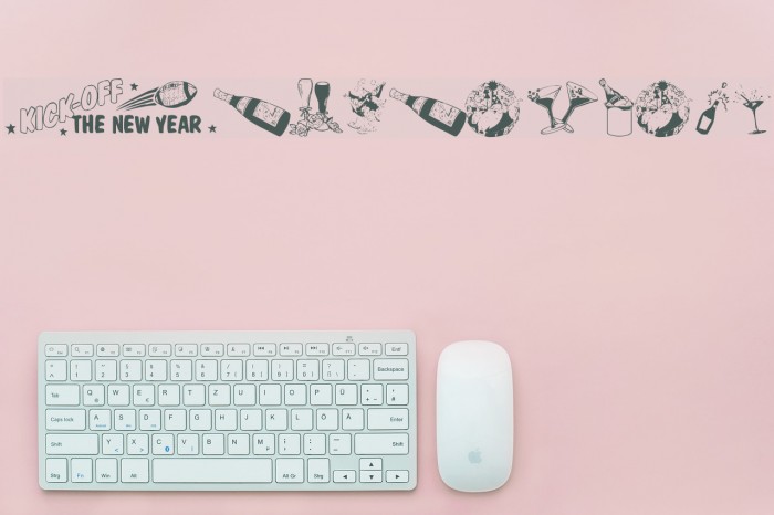 NewYearBats Font examples