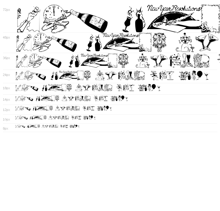 NewYearBats Waterfall