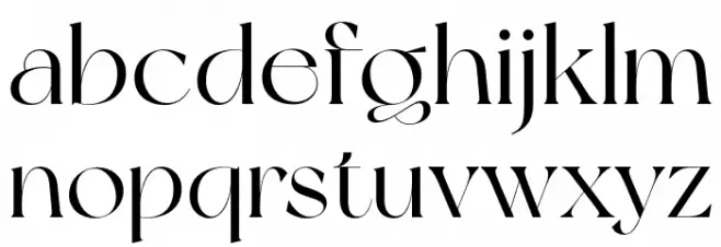 NewYork フォント 小文字