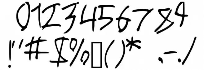 New_Chinese Font OTHER CHARS