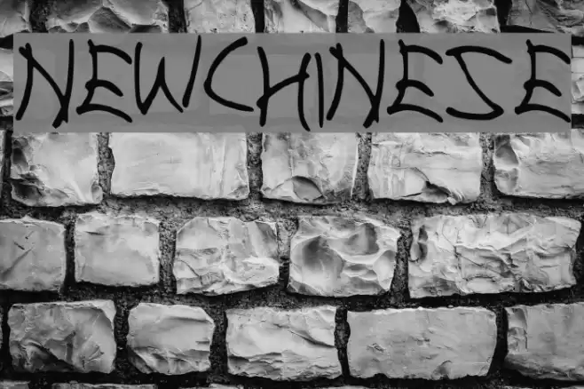 New_Chinese Font examples