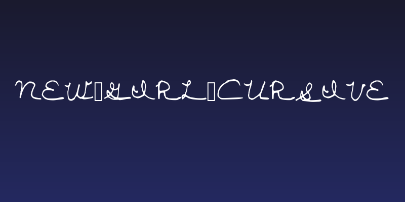 New_Girl_Cursive Social Header