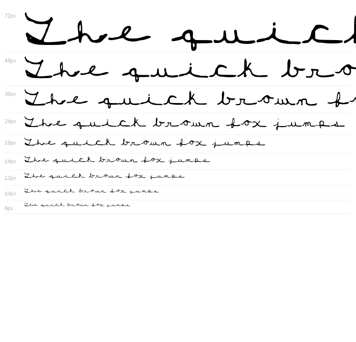 New_Girl_Cursive Waterfall