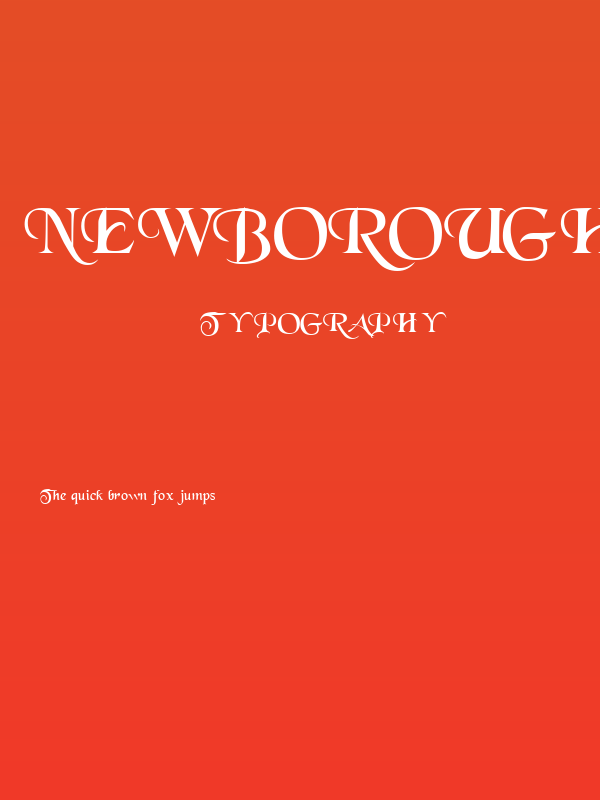 Newborough Poster