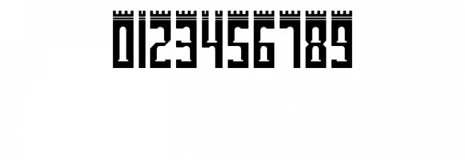 NewcastlE SoliD Font OTHER CHARS