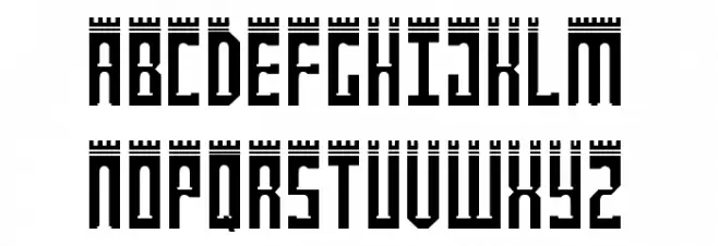 NewcastlE SoliD Caratteri MINUSCOLO