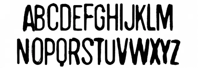 Newcastle Schriftart Groß