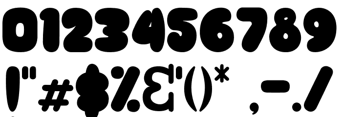 Newcookies Font OTHER CHARS