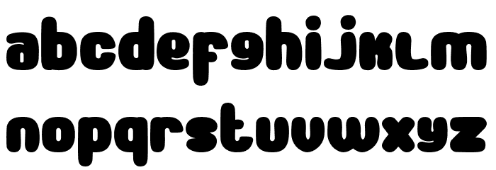Newcookies Font LOWERCASE