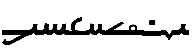 Newcursive  font caratteri gratis