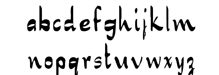 NewerSymbolFont4 Font LOWERCASE