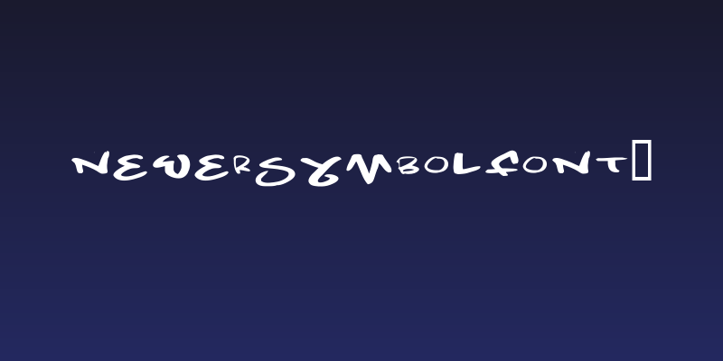 NewerSymbolFont5 Social Header