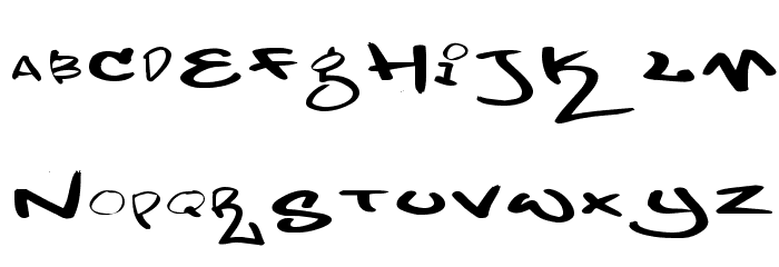 NewerSymbolFont5 Font LOWERCASE