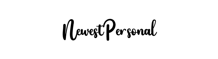 Newest Personal  नि: शुल्क फ़ॉन्ट्स डाउनलोड