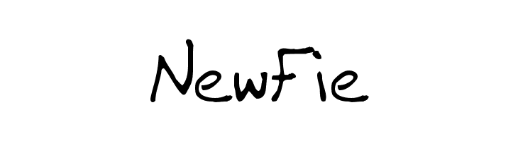 Newfie Font