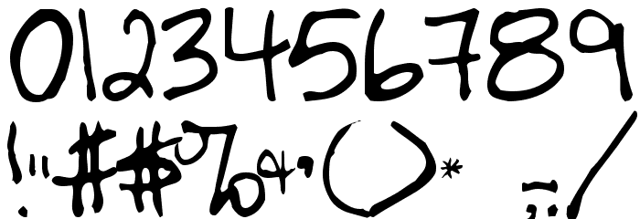 Newfie Font OTHER CHARS