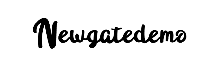 Newgatedemo  baixar fontes gratis