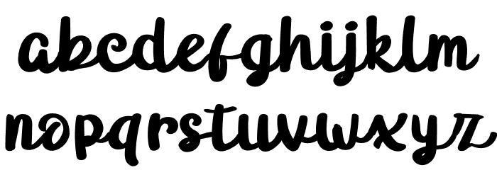 Newgatedemo Font LOWERCASE