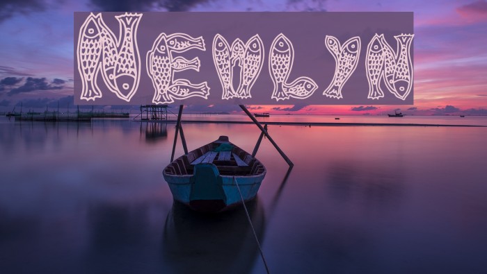 Newlyn Font examples