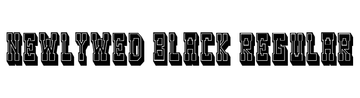 Newlywed Black Regular  les polices de caractères gratuit tlcharger