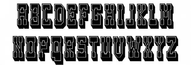 Newlywed Black Regular Schriftart Groß